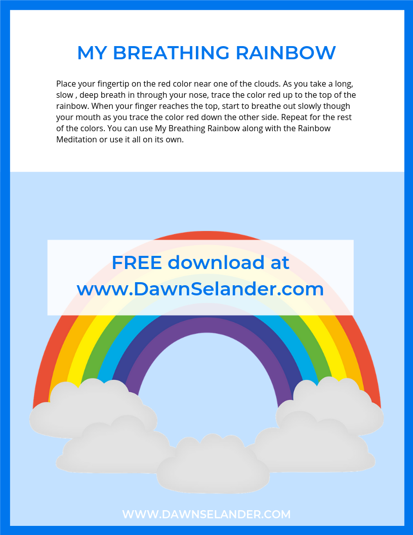 Rainbow Meditation For Kids Dawn Selander For Kids