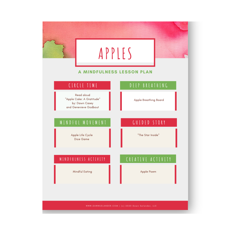 Apples Lesson Plan