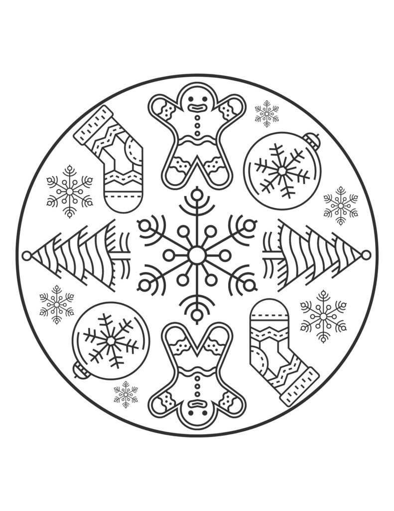 Christmas Mandala 1
