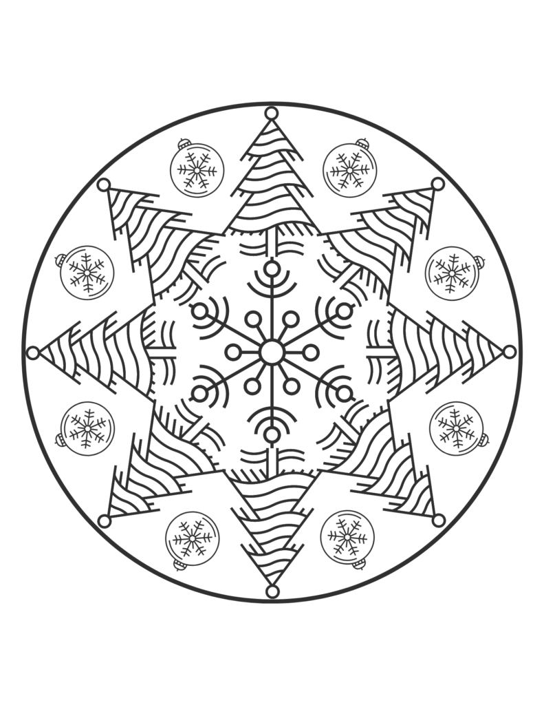 Christmas Mandala 2