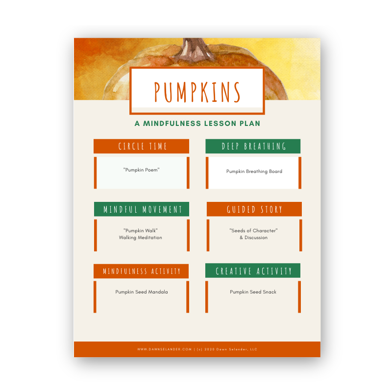 Pumpkin Lesson Plan