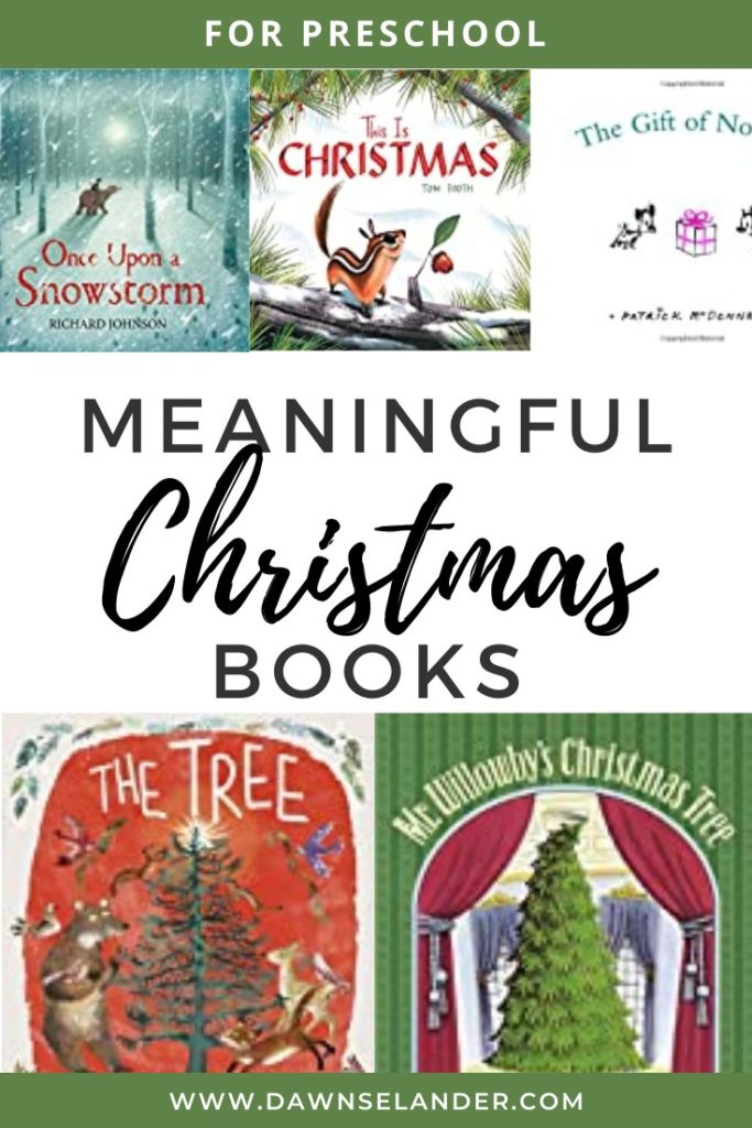 Five Meaningful Christmas Books for Preschool